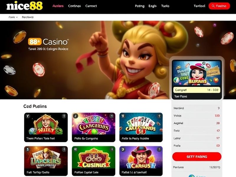Welcome to Nice88, your premier destination for online casino games, sports betting, and real money slots. Enjoy a world-class gaming platform with exclusive promotions and expert-endorsed opportunities.