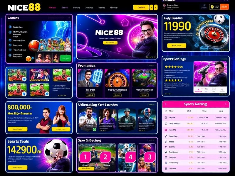 Welcome to Nice88, your premier destination for online casino games, sports betting, and real money slots. Enjoy a world-class gaming platform with exclusive promotions and expert-endorsed opportunities.